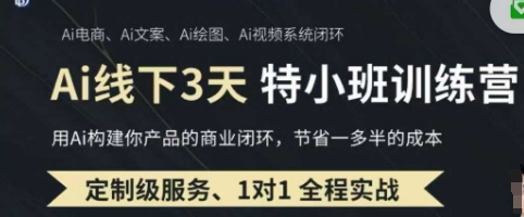AI实操培训第20-21期线下，0基础保姆级教程，3月最新整理，企业获客、降本增效、打造超级个体-鼎誉项目网