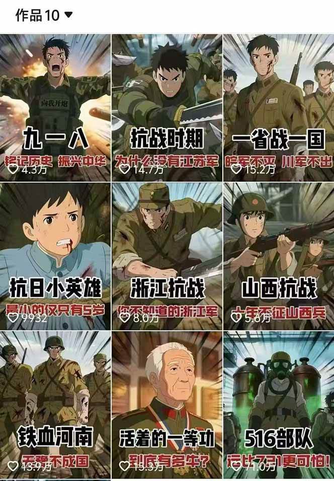 图片[2]-动漫历史类视频制作全流程，学文案撰写、分镜提示词，掌握动漫图生成+抠图配音剪辑-鼎誉项目网