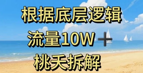 据底层逻辑，流量10W+，以安全知识科普为例-鼎誉项目网