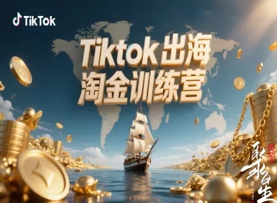 Tiktok出海淘金训练营，跨境电商TK实战变现-鼎誉项目网