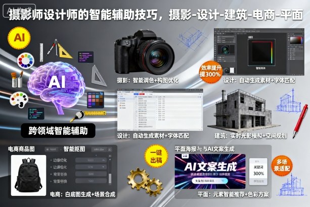 摄影师设计师的智能辅助技巧，摄影-设计-建筑-电商-平面-鼎誉项目网
