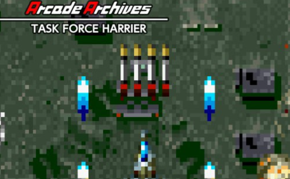 《街机档案：鹞鹰战机 Arcade Archives TASK FORCE HARRIER》Switch英文版NSP下载-鼎誉项目网