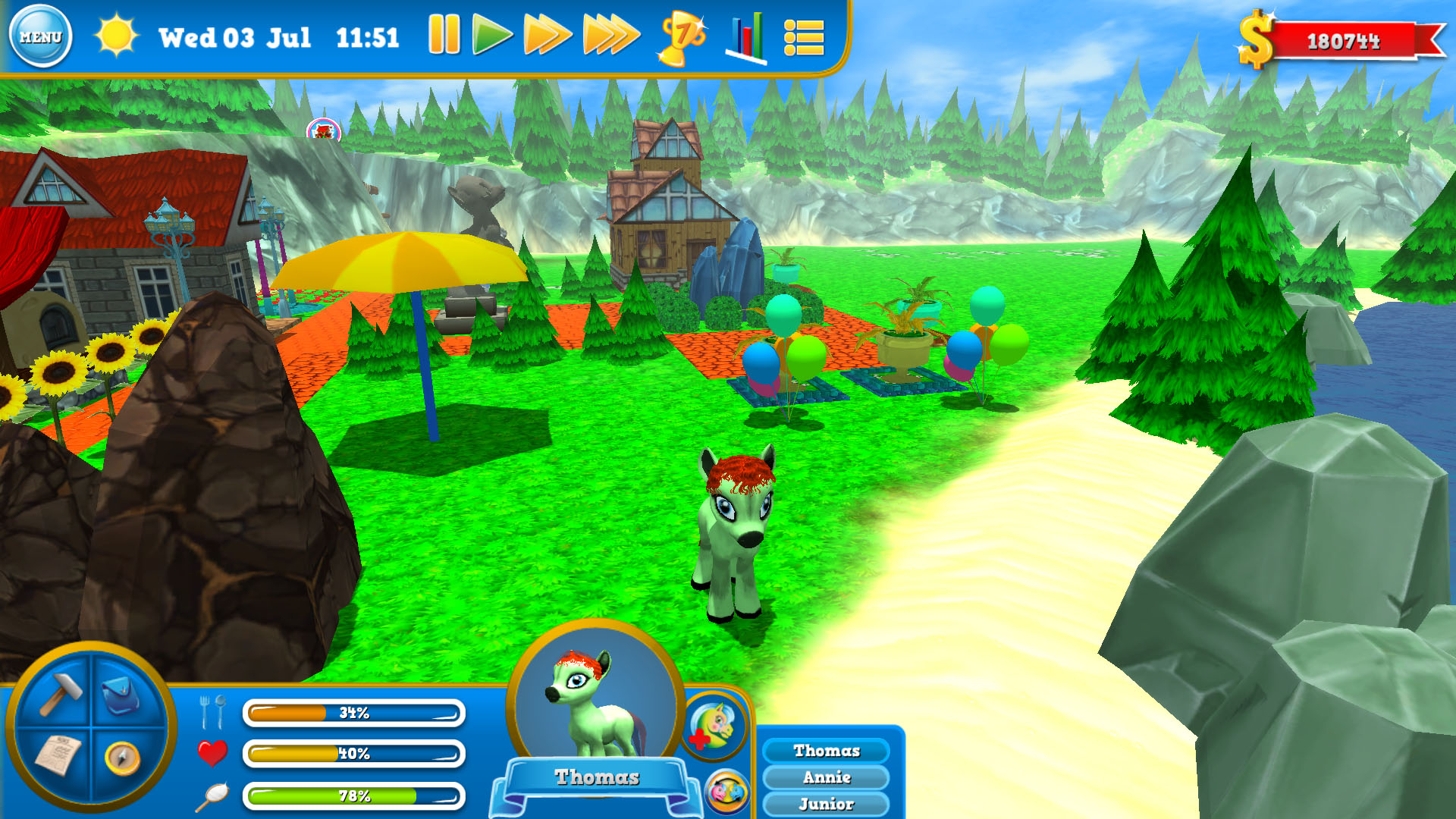 《小马世界3 Pony World 3》Switch英文版NSP下载-鼎誉项目网