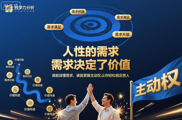 人性的需求，需求决定了价值，谁能读懂需求，谁就掌握主动权，让你轻松搞定贵人【文档】-鼎誉项目网