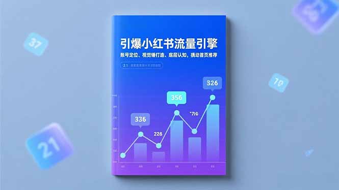 引爆小红书流量引擎，账号定位、视觉锤打造、底层认知，撬动首页推荐-鼎誉项目网