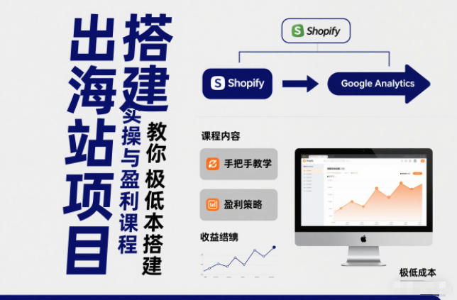小淘出海站项目，搭建实操与盈利课程，手把手教你用极低成本搭建-鼎誉项目网