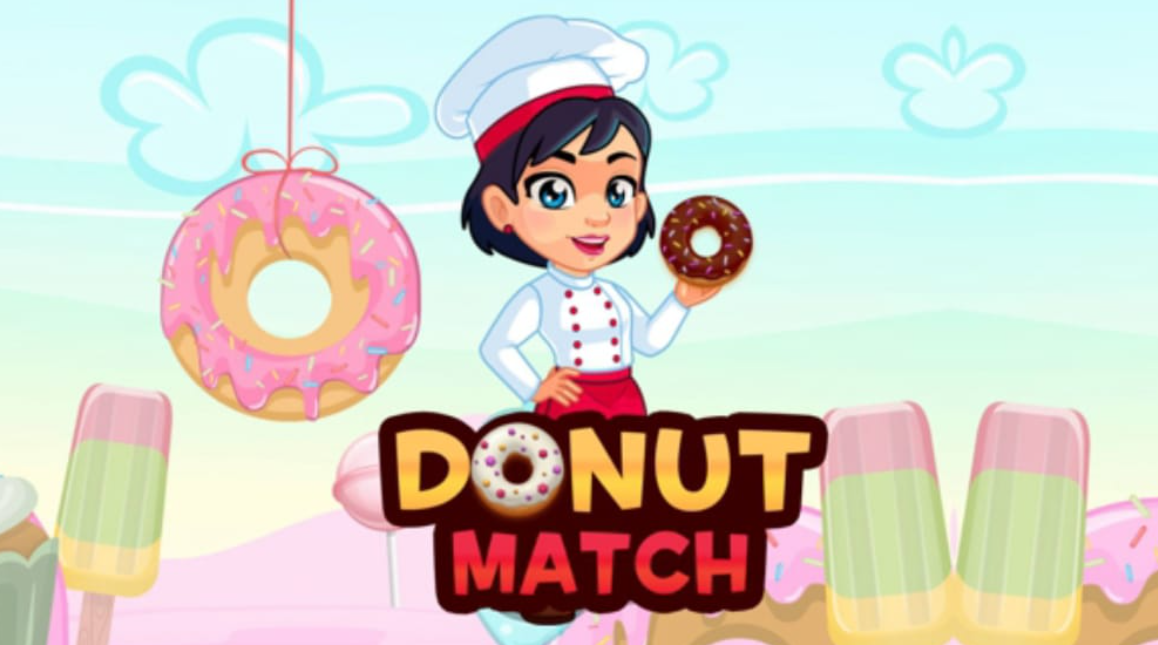 《甜甜圈消消乐 Donut Match》Switch英文版NSP下载-鼎誉项目网