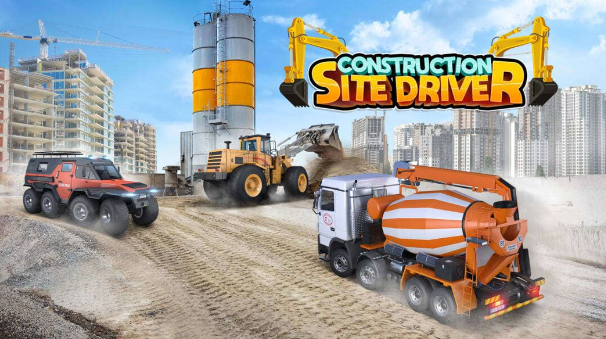《建筑工地司机 Construction Site Driver》Switch英文版NSZ下载-鼎誉项目网