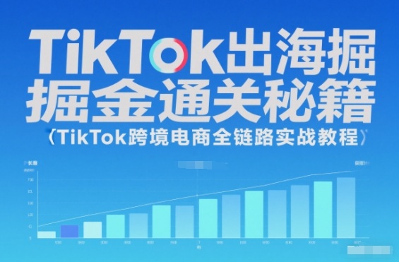 TikTok出海掘金通关秘籍，TikTok跨境电商全链路实战教程-鼎誉项目网