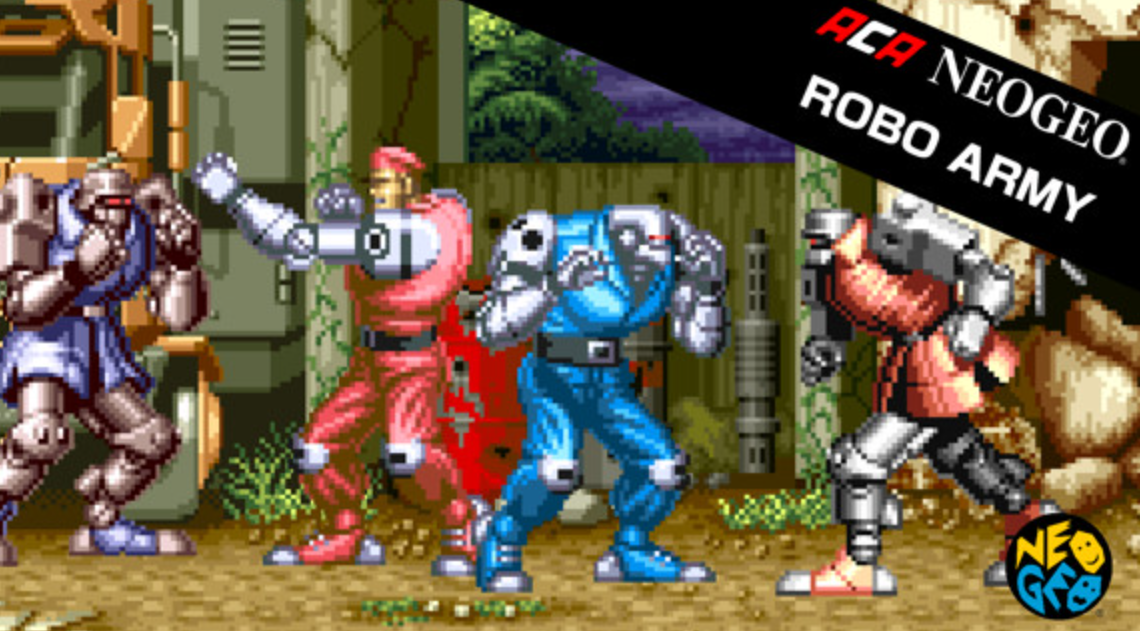 《街机：机甲神兵 ACA NEOGEO ROBO ARMY》Switch英日文版NSP下载-鼎誉项目网