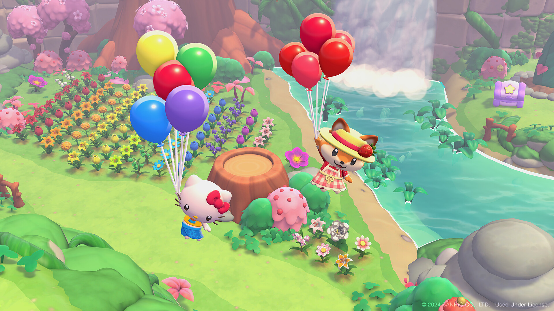 《凯蒂猫岛屿冒险 Hello Kitty Island》Switch美版中文NSZ下载 – 含2.11.1补丁+2DLC-鼎誉项目网