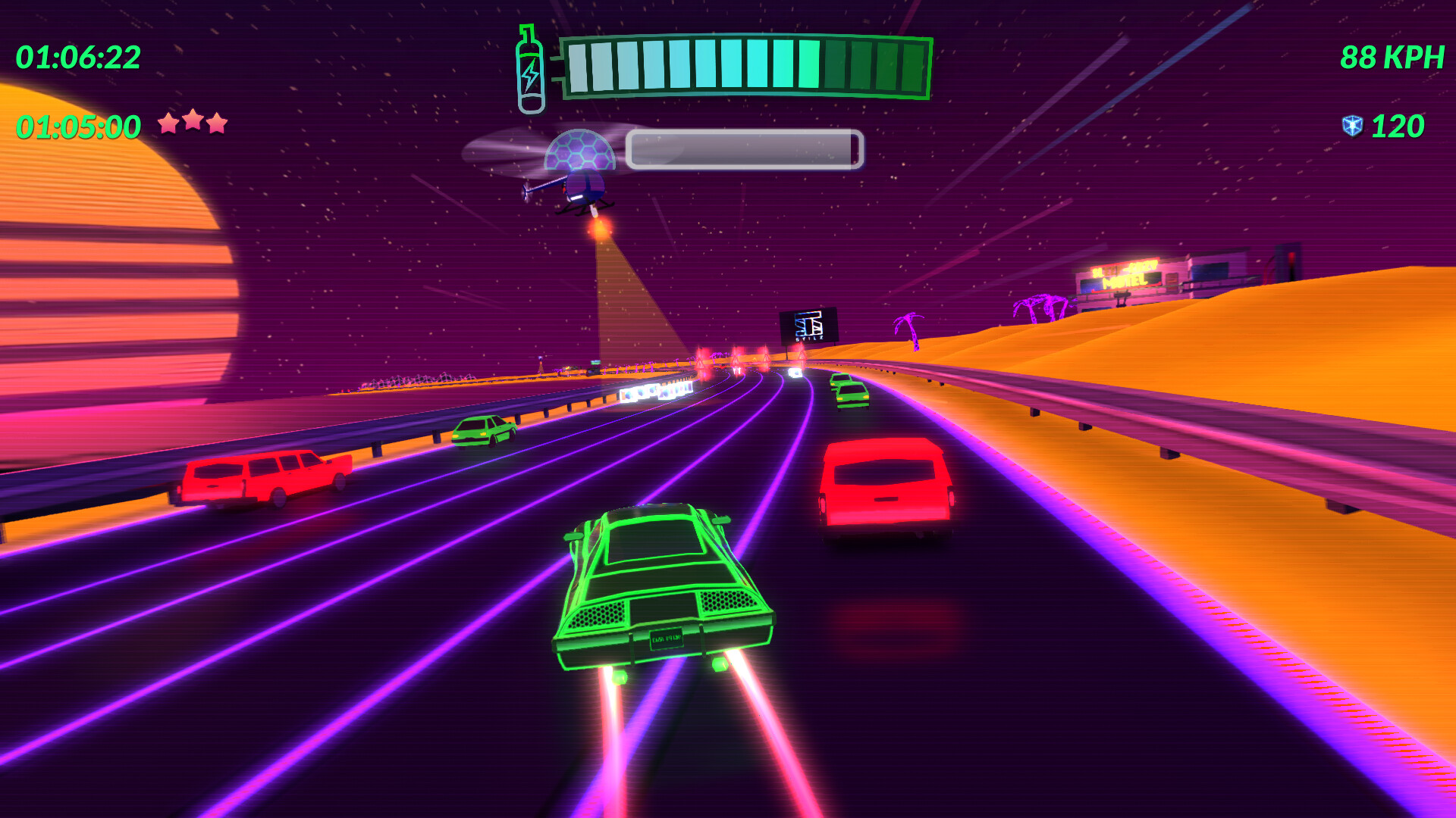 《复古疾驰 改造版 Retro Drive Revamped》switch美版中文+1.0.1补丁-鼎誉项目网