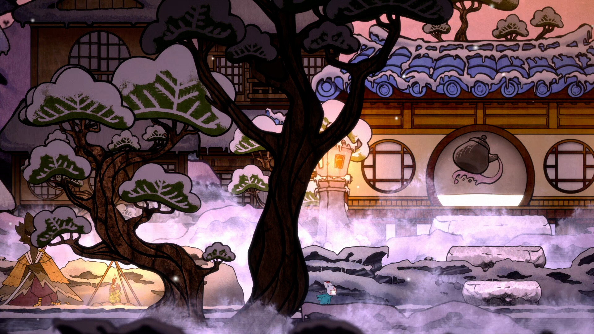 《波与月夜之青莲 Bō Path of the Teal Lotus》美版中文+1.1.1补丁-鼎誉项目网