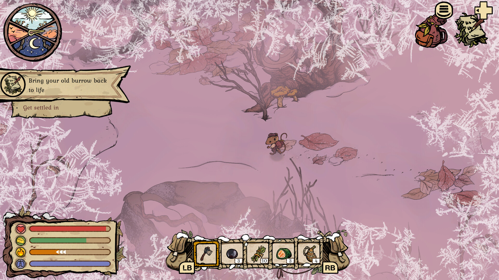 《林间暖巢 Winter Burrow》Switch美版中文NSZ下载 – 含1.0.3补丁-鼎誉项目网
