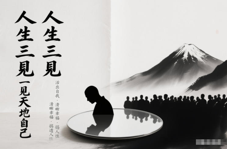 人生三见一见天地见众生见自己，活出自我拥有清晰幸福人生，搞透人性-鼎誉项目网