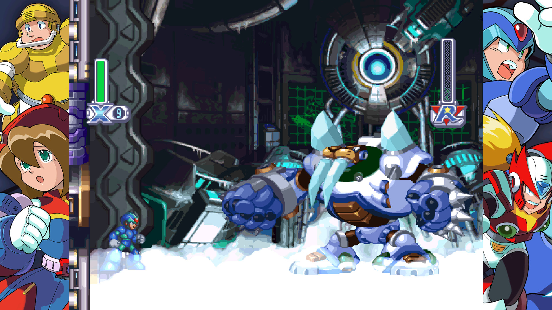 《洛克人X周年纪念合集 Mega Man X Legacy Collection》Switch美版中文XCI下载 – 含1.0.0补丁-鼎誉项目网