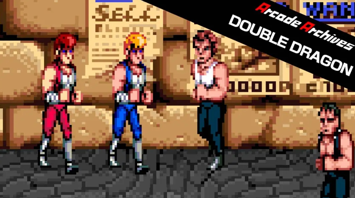 《街机档案：双截龙1 Arcade Archives DOUBLE DRAGON》Switch英文版NSP下载 – 含1.0..0补丁-鼎誉项目网