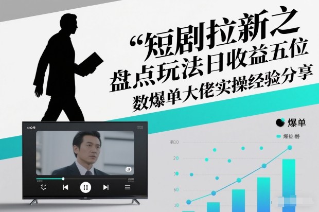 短剧拉新之盘点玩法日收益五位数爆单大佬实操经验分享-鼎誉项目网
