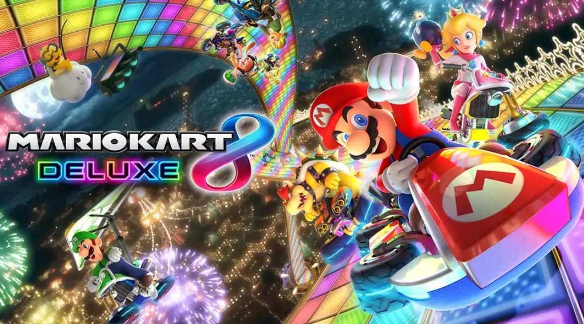 《马里奥赛车8豪华版 Mario Kart 8 Deluxe》Switch中文版NSP下载 – 含3.0.5补丁+1DLC-鼎誉项目网