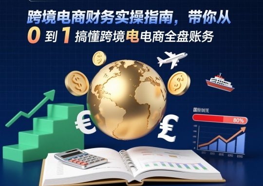 跨境电商财务实操指南，带你从0到1搞懂跨境电商全盘账务-鼎誉项目网