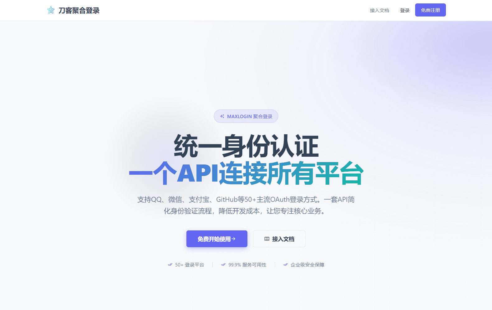2026全新聚合登录系统源码 一栈式配置全部快捷登录接口-鼎誉项目网