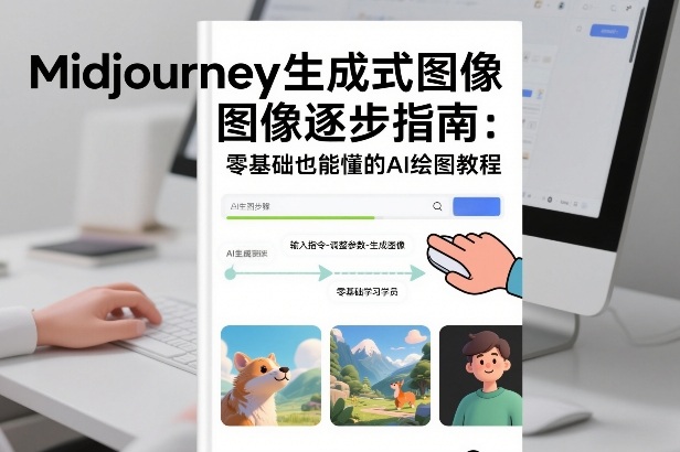 Midjourney生成式图像逐步指南：零基础也能懂的AI绘图教程-鼎誉项目网