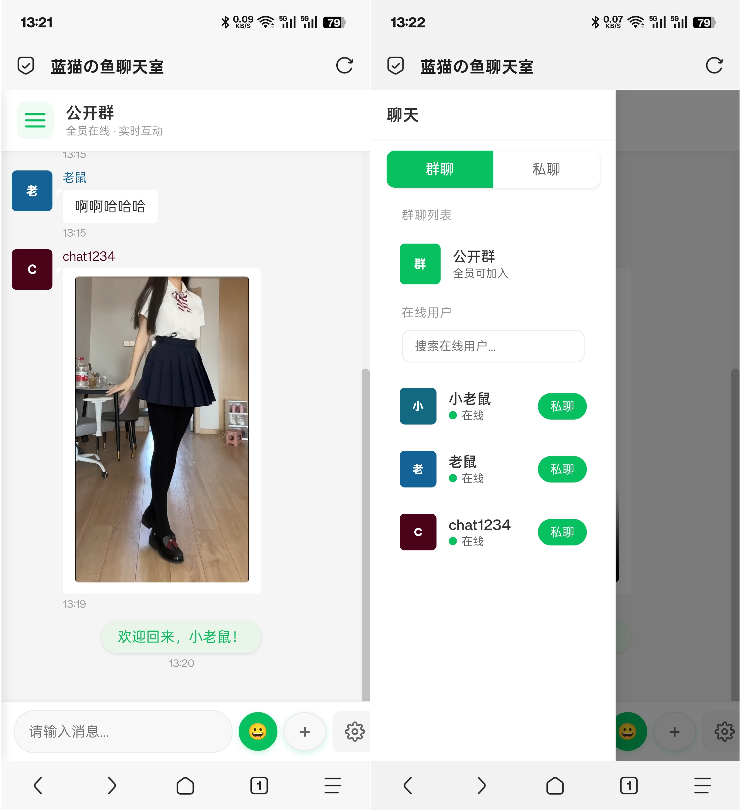PHP实时消息聊天室源码 PHP+WebSocket-鼎誉项目网