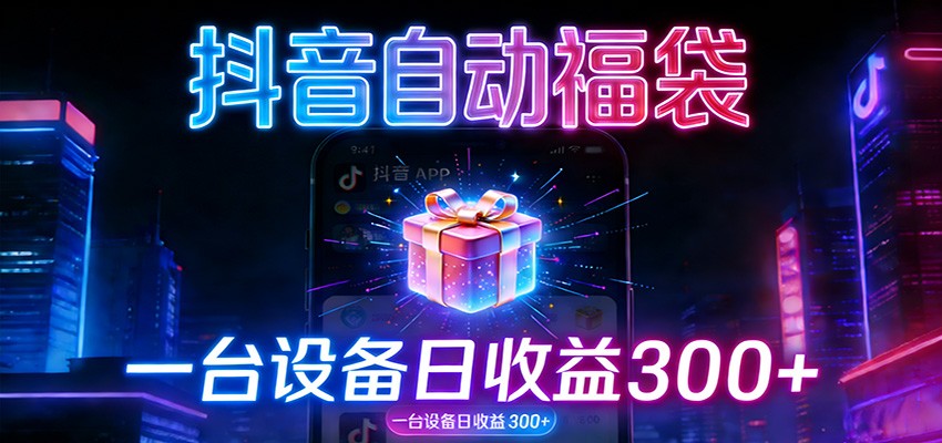 全自动抢福袋神器：24小时不停歇，日产出500＋-鼎誉项目网