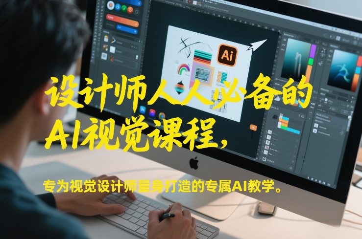设计师人人必备的AI视觉课程，专为视觉设计师量身打造的专属AI教学-鼎誉项目网
