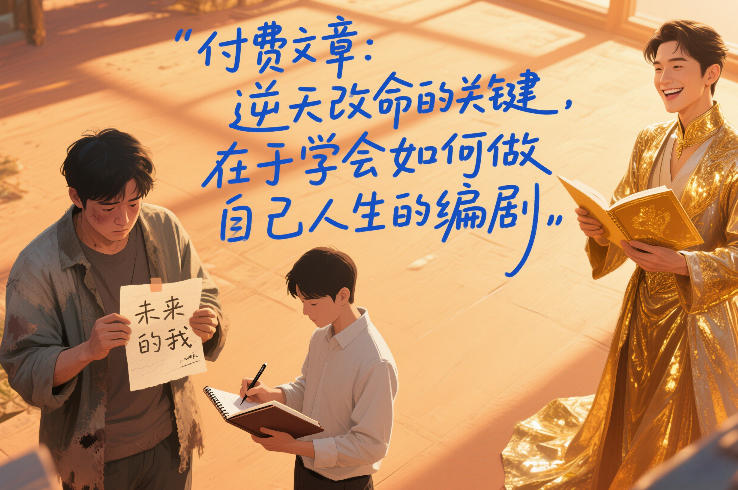付费文章：逆天改命的关键，在于学会如何做自己人生的编剧-鼎誉项目网