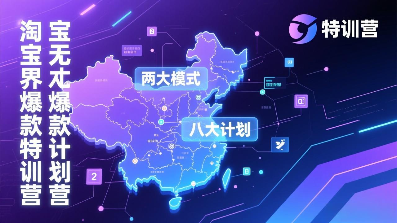 淘宝无界爆款训练营：2026年1月杭州线下高端集训课，3天构建两大模式八大计划体系-鼎誉项目网