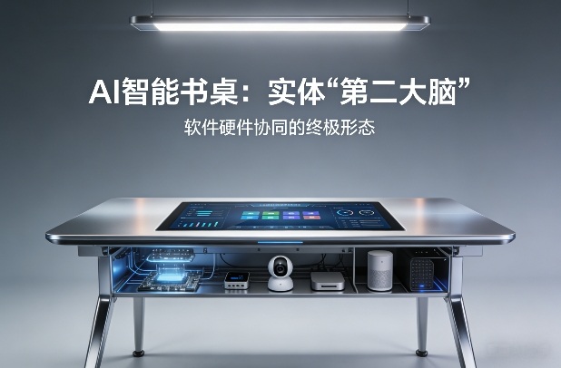 AI智能书桌搭建，构建你的实体“第二大脑”，软件硬件协同的终极形态-鼎誉项目网