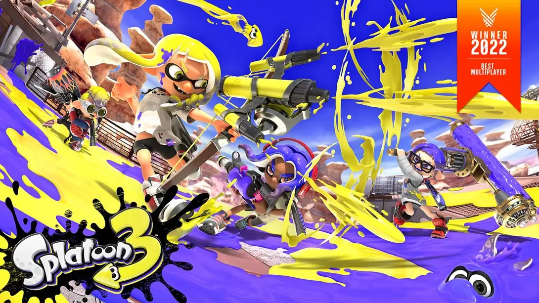 【美版】喷射战士3 斯普拉遁3 Splatoon 3 中文-鼎誉项目网