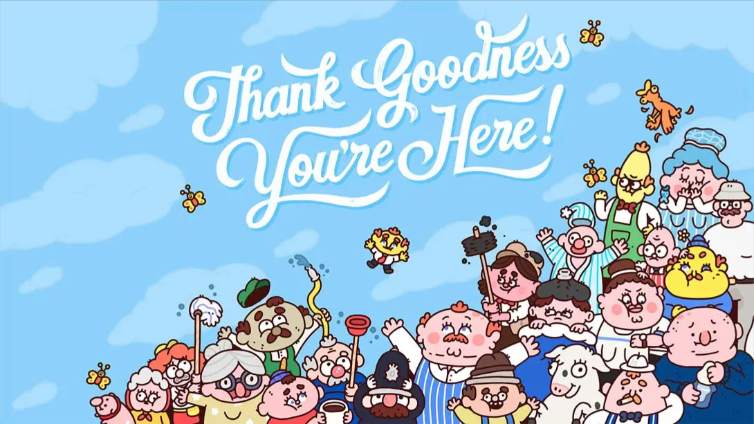 【美版】谢天谢地你来了！ .Thank Goodness You’re Here! 中文-鼎誉项目网