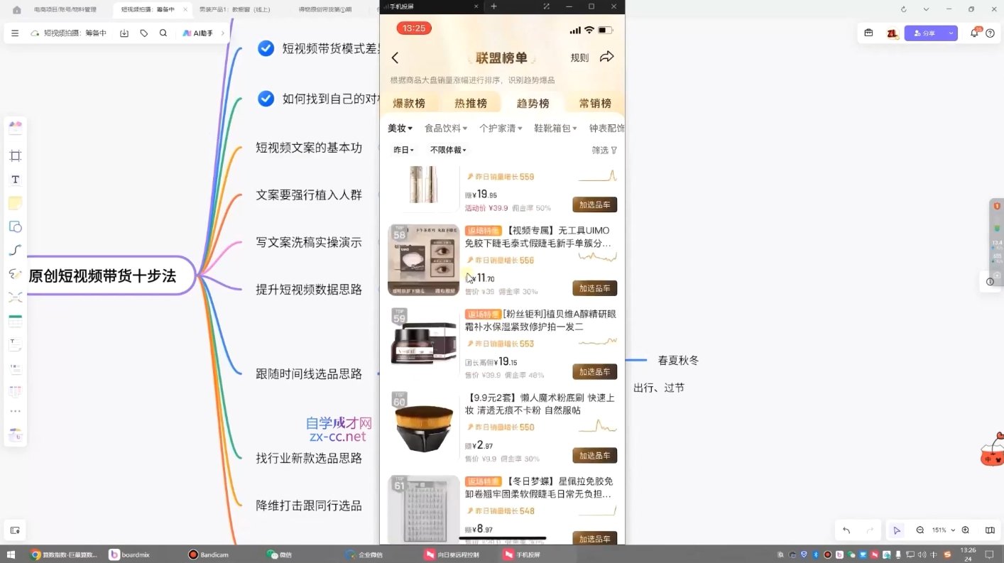 原创短视频带货10步法-鼎誉项目网
