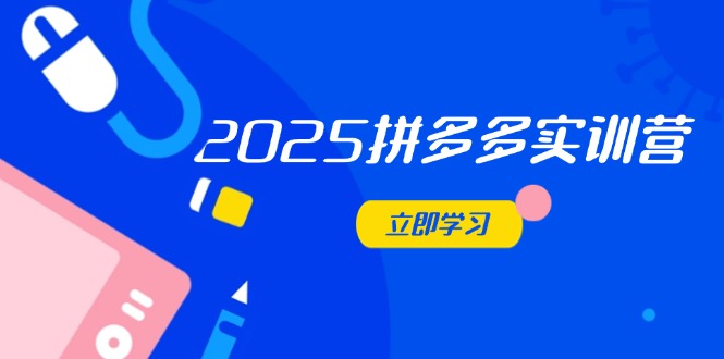 2025拼多多实训营：深度剖析运营关键，助力电商人快速提升-鼎誉项目网