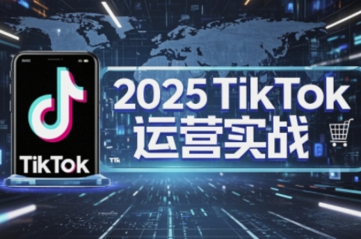 2025TikTok电商运营，掌握TikTok店铺运营核心技巧，实现低成本高转化-鼎誉项目网