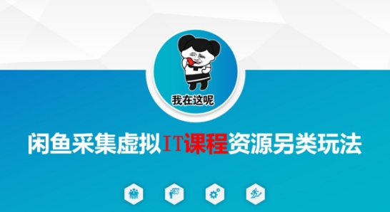 闲鱼采集虚拟IT课程资源另类玩法，干货满满-鼎誉项目网