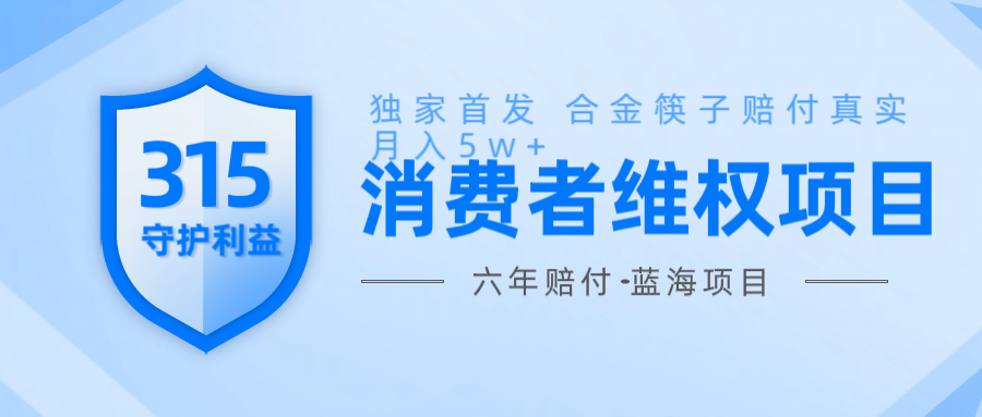 维Q赔付合金筷子玩法小白也能月入5w+风口项目实操-鼎誉项目网