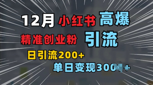 小红书一张图片“引爆”创业粉，单日+200+精准创业粉 可筛选付费意识创业粉【揭秘】-鼎誉项目网