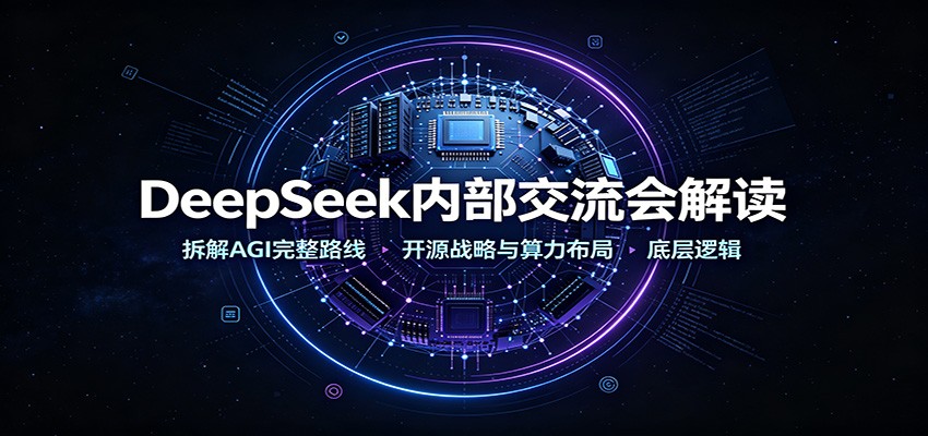 DeepSeek内部交流会解读:拆解AGI完整路线,开源战略与算力布局底层逻辑-鼎誉项目网