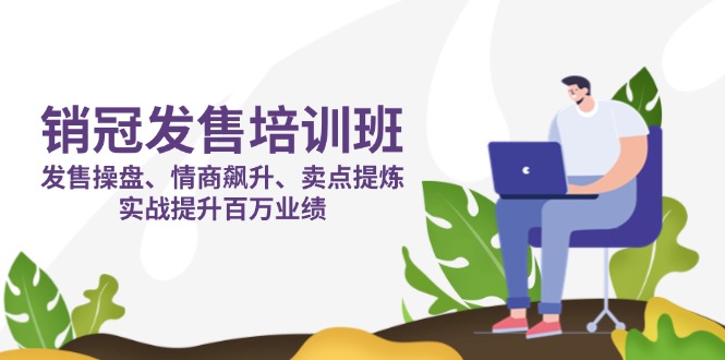 销冠 发售培训班：发售 操盘+情商 飙升+卖点 提炼，实战提升百万业绩-鼎誉项目网