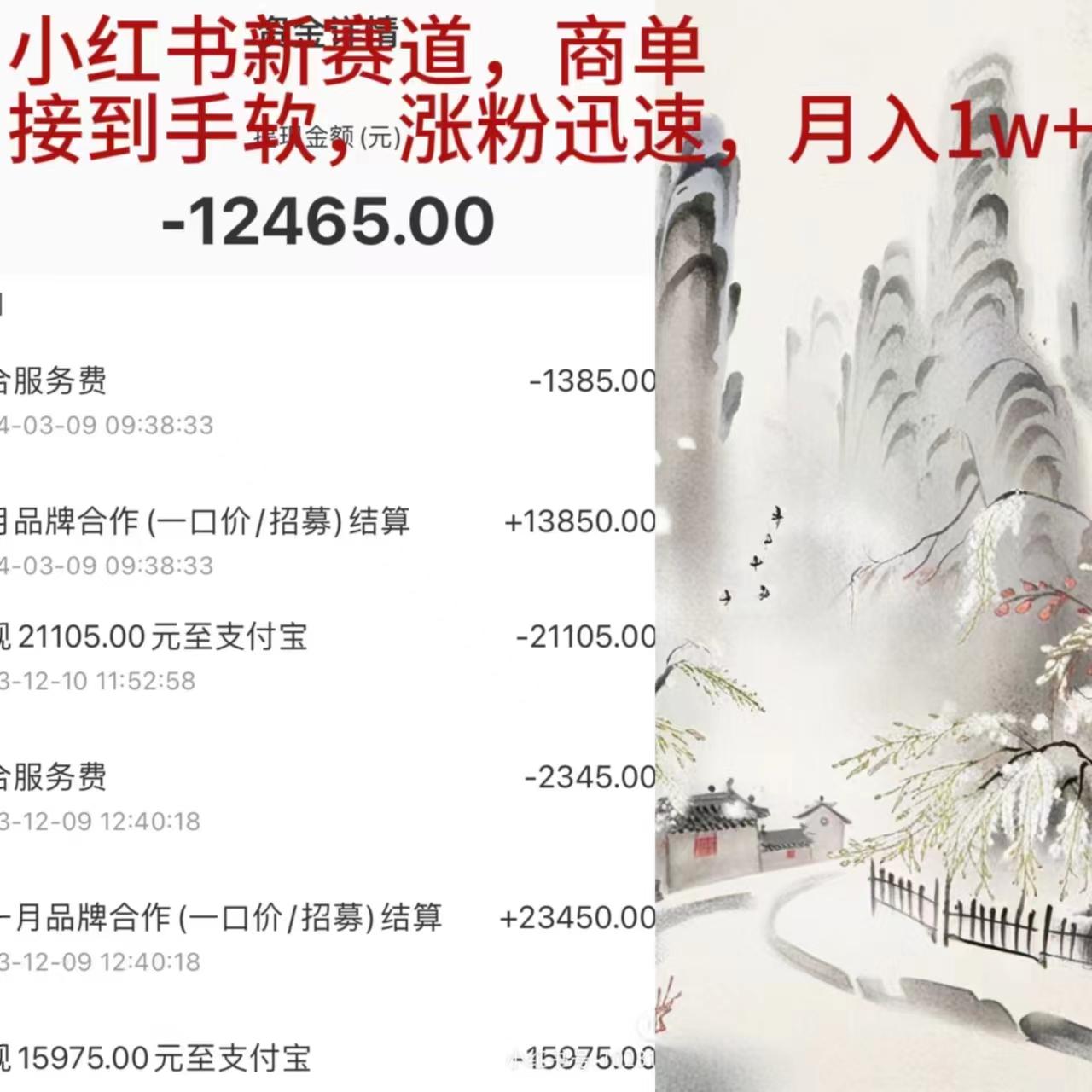(9476期)小红书新赛道，商单接到手软，涨粉迅速，月入1w+-鼎誉项目网