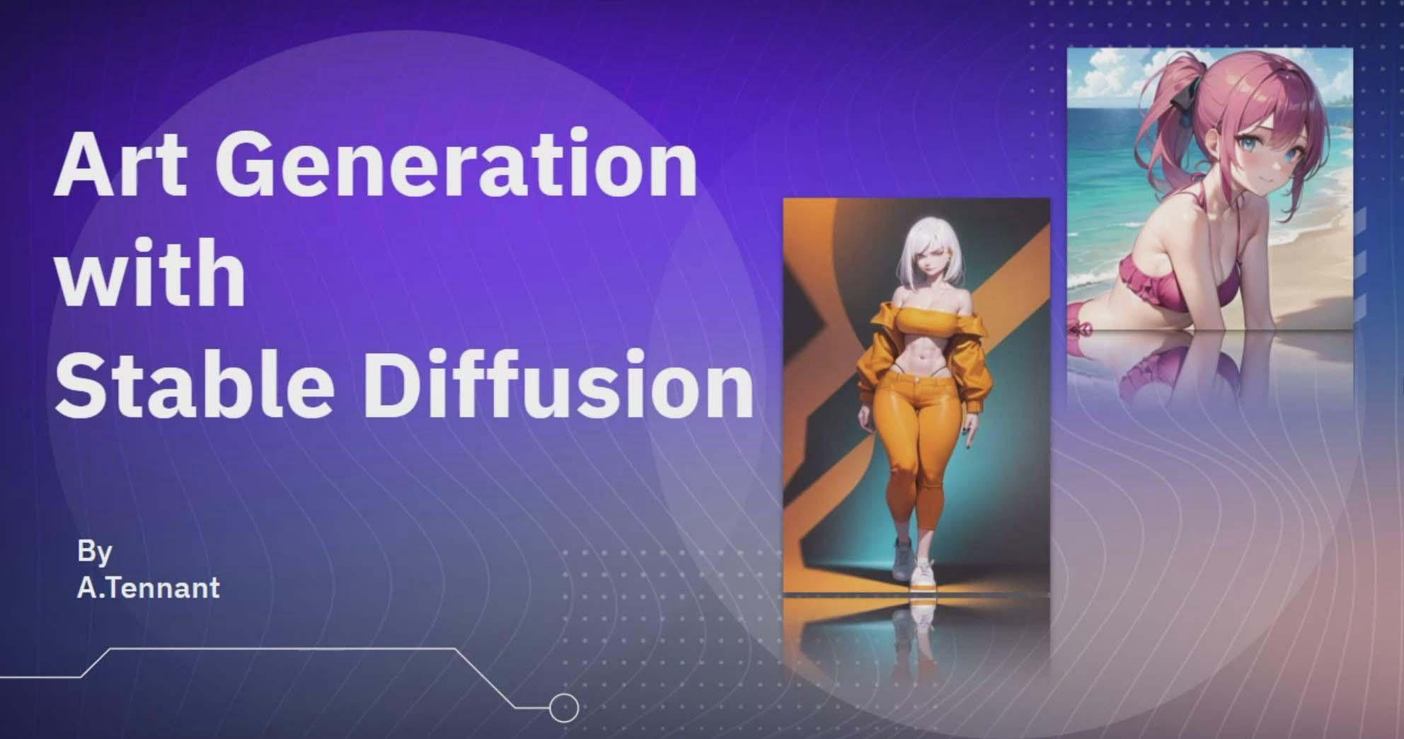 图片[1]-利用Stable Diffusion AI人工智能生成动漫艺术分步教程-14节课-中英字幕-鼎誉项目网