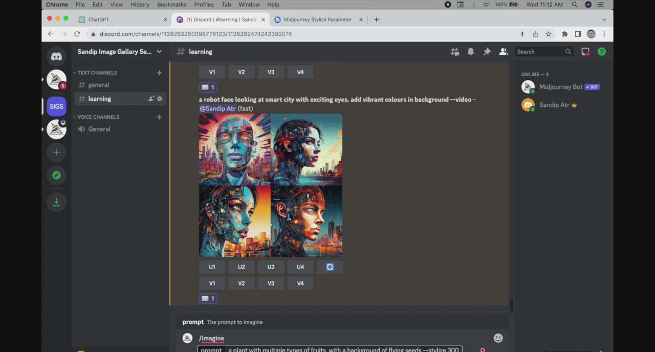 图片[2]-ChatGPT4 和 MidJourney AI 绘画聊天革命性指南教程-33节视频课-中英字幕-鼎誉项目网