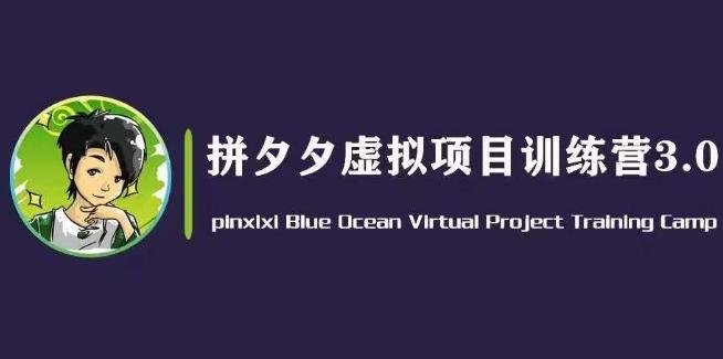 黄岛主·拼夕夕虚拟变现3.0，蓝海平台的虚拟项目，单天50-500+纯利润-鼎誉项目网