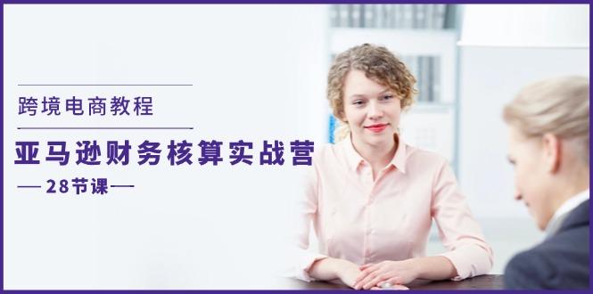 跨境电商教程：亚马逊-财务核算实战营(28节课-鼎誉项目网