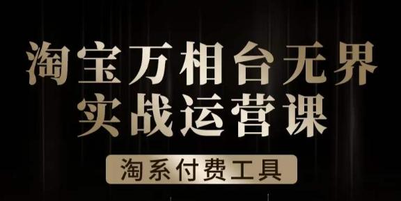 沧海·淘系万相台无界实战运营课，万相台无界实操全案例解析-鼎誉项目网