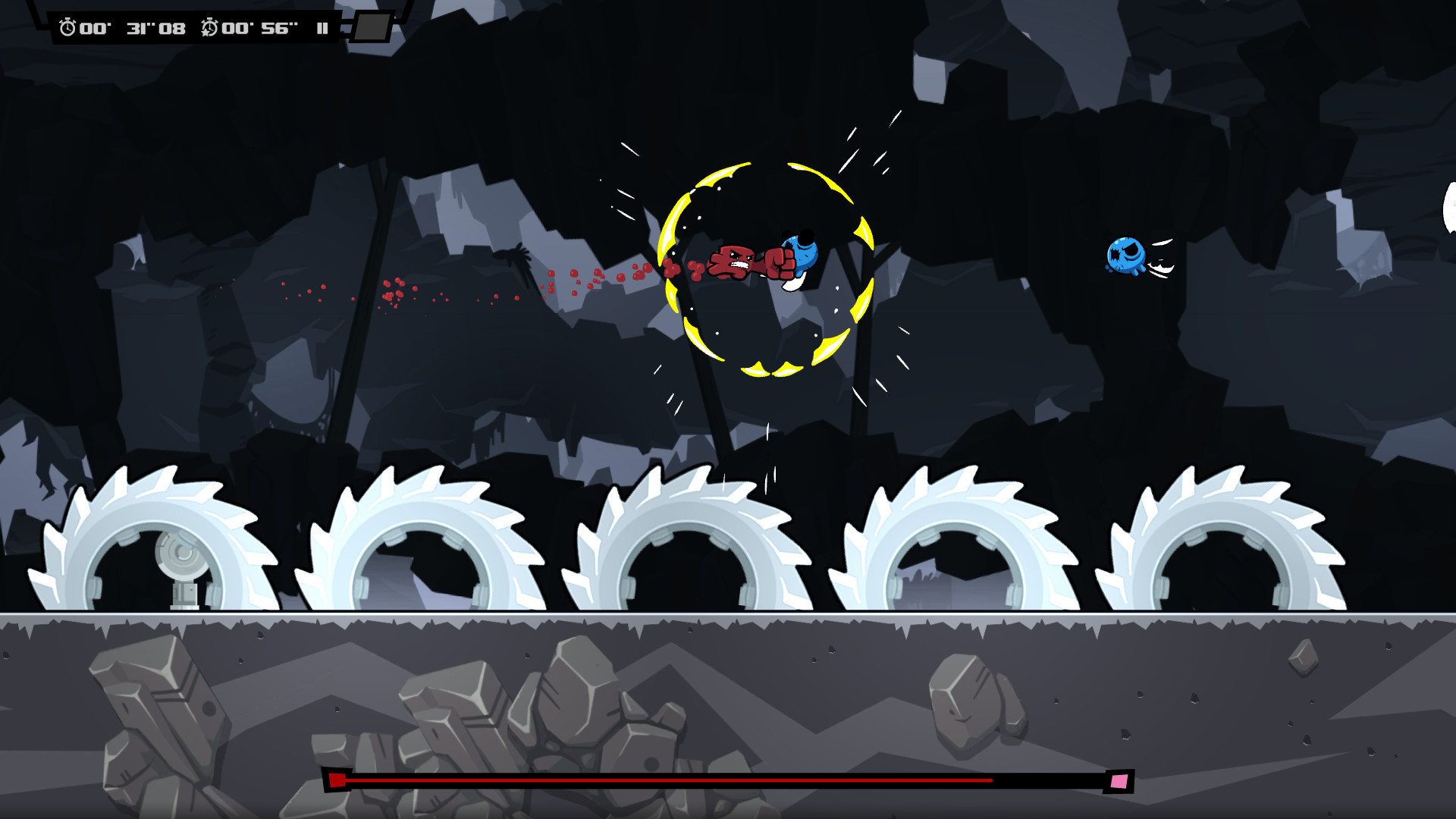 《超级食肉男孩：永无止境 Super Meat Boy Forever》Switch中文版NSZ下载 +v262144补丁-鼎誉项目网