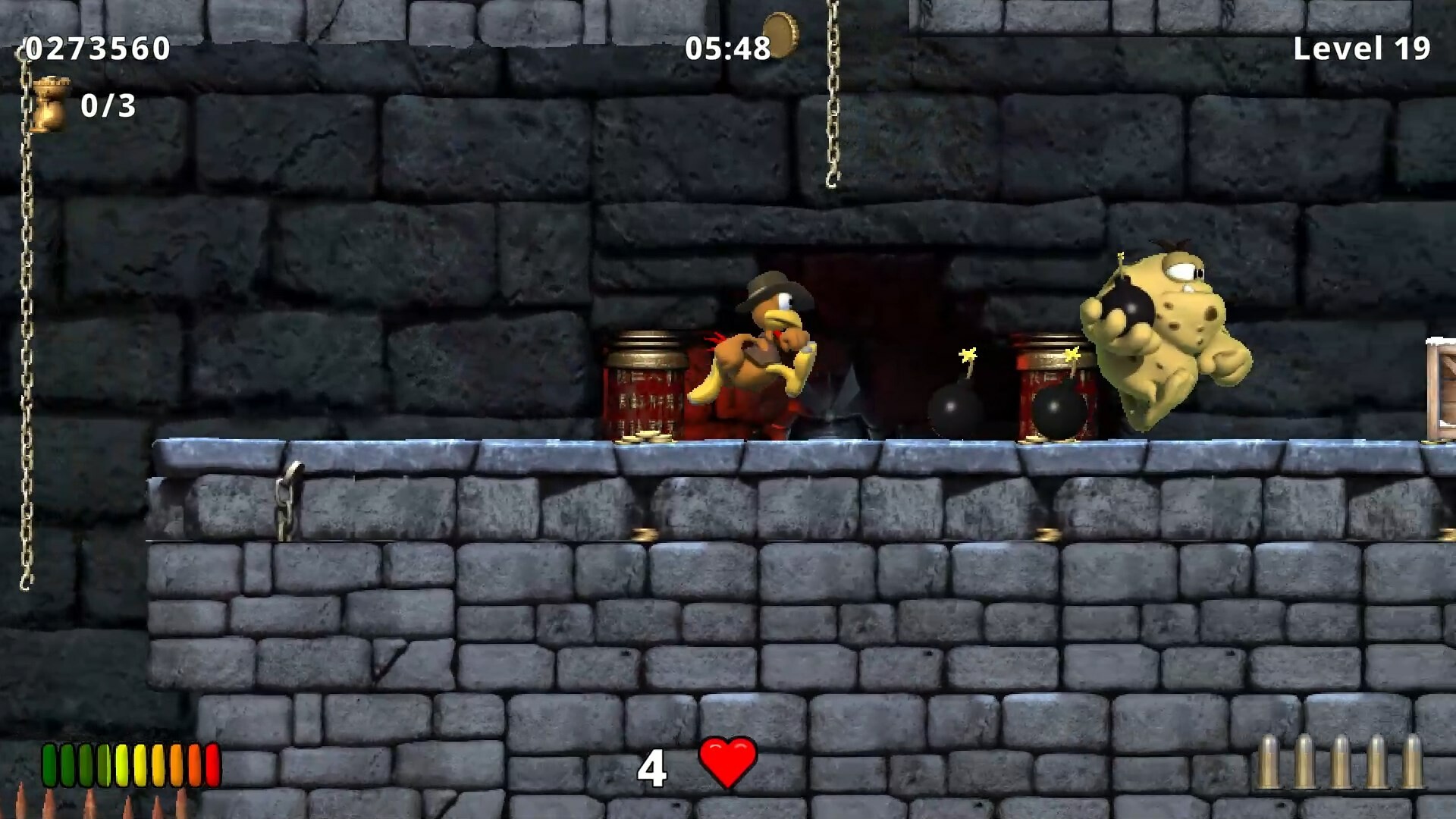 《怪鸡历险记 Moorhuhn Jump and Run Traps and Treasures》Switch英日文版NSZ下载-鼎誉项目网